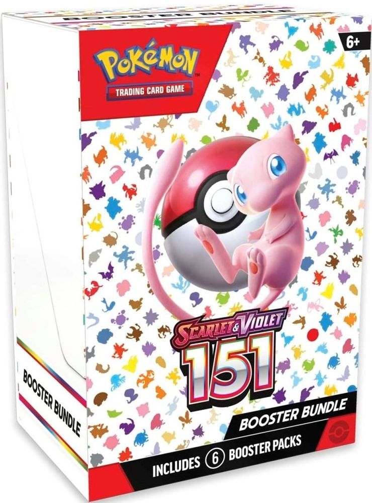 Scarlet & Violet—151 Booster Bundle sealed product packaging