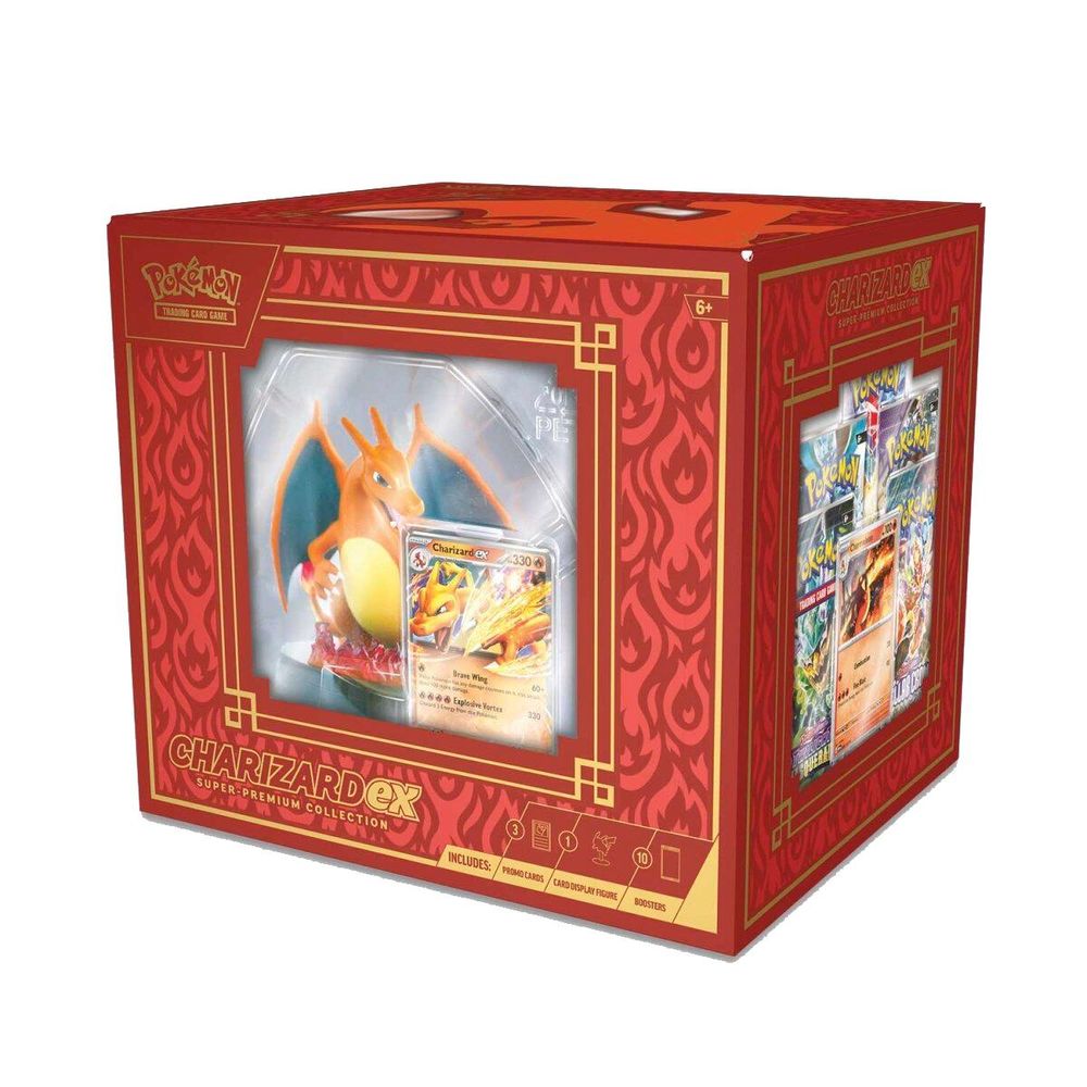 Charizard ex Super-Premium Collection sealed product packaging