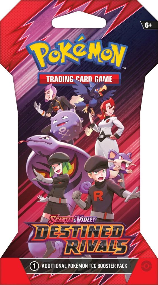 Destined Rivals Sleeved Booster Pack sealed product packaging